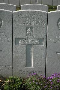 Bailleul Communal Cemetery Extension (Nord) - Lawton, G W