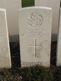 Bailleul Communal Cemetery Extension (Nord) - Mallin, D