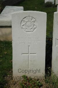 Bailleul Communal Cemetery Extension (Nord) - Martin, T E J
