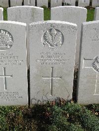 Bailleul Communal Cemetery Extension (Nord) - Massey, B