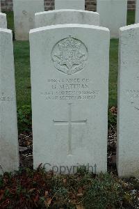 Bailleul Communal Cemetery Extension (Nord) - Matsell, G