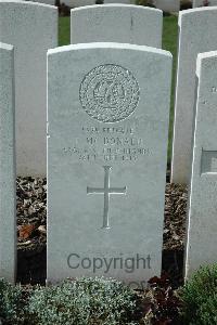 Bailleul Communal Cemetery Extension (Nord) - McDonald, T