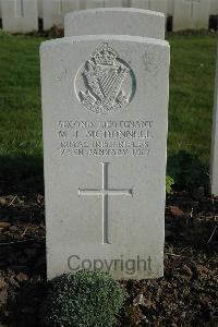 Bailleul Communal Cemetery Extension (Nord) - McDonnell, M J