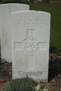 Bailleul Communal Cemetery Extension (Nord) - McInnes, Percy Norman Leopold