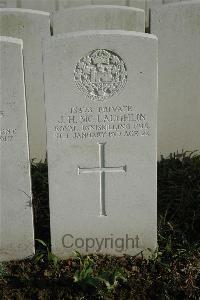 Bailleul Communal Cemetery Extension (Nord) - McLaughlin, Joseph Hamill