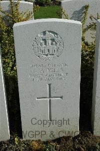 Bailleul Communal Cemetery Extension (Nord) - Mills, G A