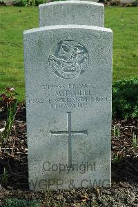 Bailleul Communal Cemetery Extension (Nord) - Mitchell, G