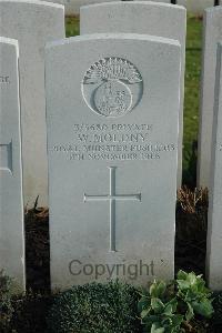 Bailleul Communal Cemetery Extension (Nord) - Molony, W