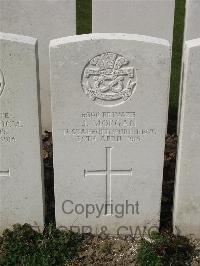 Bailleul Communal Cemetery Extension (Nord) - Morgan, J