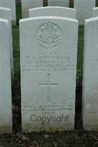 Bailleul Communal Cemetery Extension (Nord) - Mortimore, Harry Limner