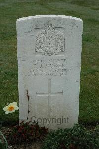 Bailleul Communal Cemetery Extension (Nord) - Mower, P J