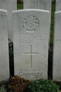 Bailleul Communal Cemetery Extension (Nord) - Netherton, J