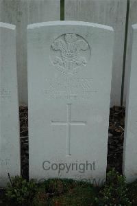 Bailleul Communal Cemetery Extension (Nord) - Parsons, A