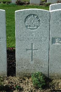 Bailleul Communal Cemetery Extension (Nord) - Partridge, Thomas Joseph