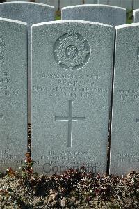 Bailleul Communal Cemetery Extension (Nord) - Pearson, J