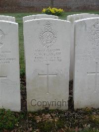 Bailleul Communal Cemetery Extension (Nord) - Planson, C W