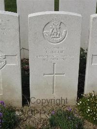 Bailleul Communal Cemetery Extension (Nord) - Ritchie, J