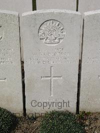 Bailleul Communal Cemetery Extension (Nord) - Robertson, William