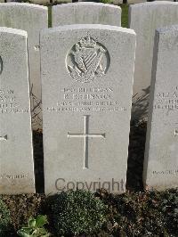Bailleul Communal Cemetery Extension (Nord) - Robinson, Robert