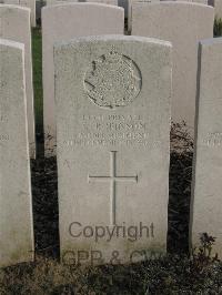 Bailleul Communal Cemetery Extension (Nord) - Robinson, Samuel