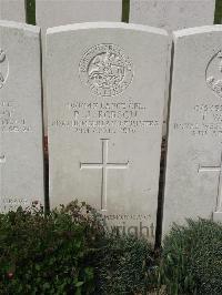 Bailleul Communal Cemetery Extension (Nord) - Robson, Peter Johnson