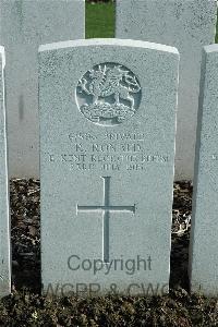 Bailleul Communal Cemetery Extension (Nord) - Ronald, R