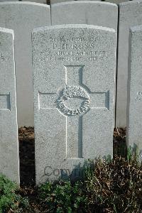 Bailleul Communal Cemetery Extension (Nord) - Ross, Burns Hugh