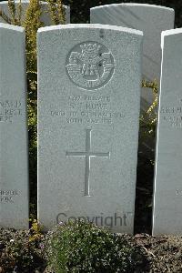 Bailleul Communal Cemetery Extension (Nord) - Rowe, Samuel John