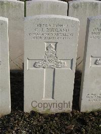 Bailleul Communal Cemetery Extension (Nord) - Rudland, Charles J.