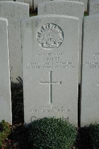 Bailleul Communal Cemetery Extension (Nord) - Rust, Trevor