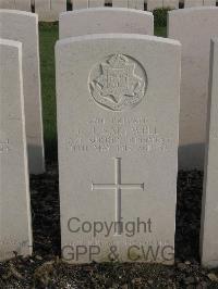 Bailleul Communal Cemetery Extension (Nord) - Saltwell, Charles James