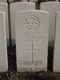 Bailleul Communal Cemetery Extension (Nord) - Scrivens, E A