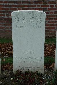 Bailleul Communal Cemetery Extension (Nord) - Shao Cheng Chiana, 