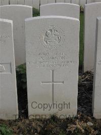 Bailleul Communal Cemetery Extension (Nord) - Simpson, A