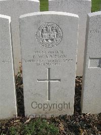 Bailleul Communal Cemetery Extension (Nord) - Simpson, G W