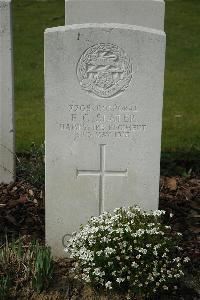 Bailleul Communal Cemetery Extension (Nord) - Slater, F C