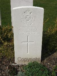 Bailleul Communal Cemetery Extension (Nord) - Spanner, Percy William