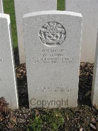 Bailleul Communal Cemetery Extension (Nord) - Stone, Wilfred Harry