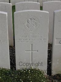 Bailleul Communal Cemetery Extension (Nord) - Stuart, James