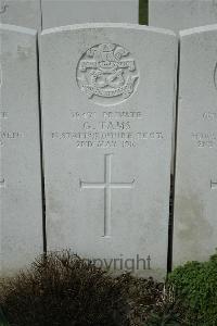 Bailleul Communal Cemetery Extension (Nord) - Tams, G