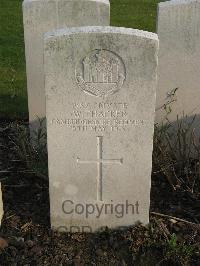 Bailleul Communal Cemetery Extension (Nord) - Thacker, W