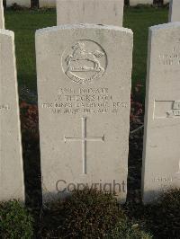 Bailleul Communal Cemetery Extension (Nord) - Theckston, J