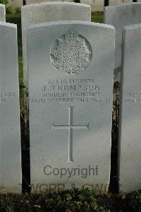 Bailleul Communal Cemetery Extension (Nord) - Thompson, Joseph