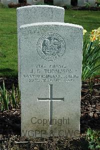 Bailleul Communal Cemetery Extension (Nord) - Thompson, John Graham