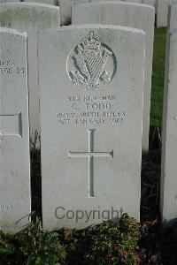 Bailleul Communal Cemetery Extension (Nord) - Todd, C