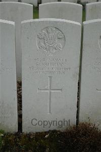 Bailleul Communal Cemetery Extension (Nord) - Vaughan, G