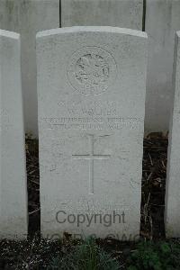 Bailleul Communal Cemetery Extension (Nord) - Walker, William