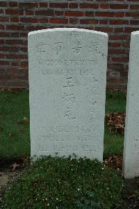 Bailleul Communal Cemetery Extension (Nord) - Wang Ping Yuan, 