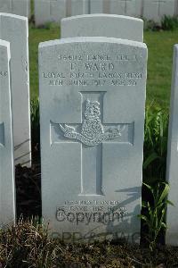 Bailleul Communal Cemetery Extension (Nord) - Ward, Ernest