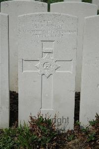 Bailleul Communal Cemetery Extension (Nord) - Ward, G A